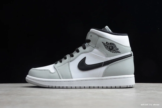 AIR 1 Grey Jordan Light Mid Smoke 554724-092 0701